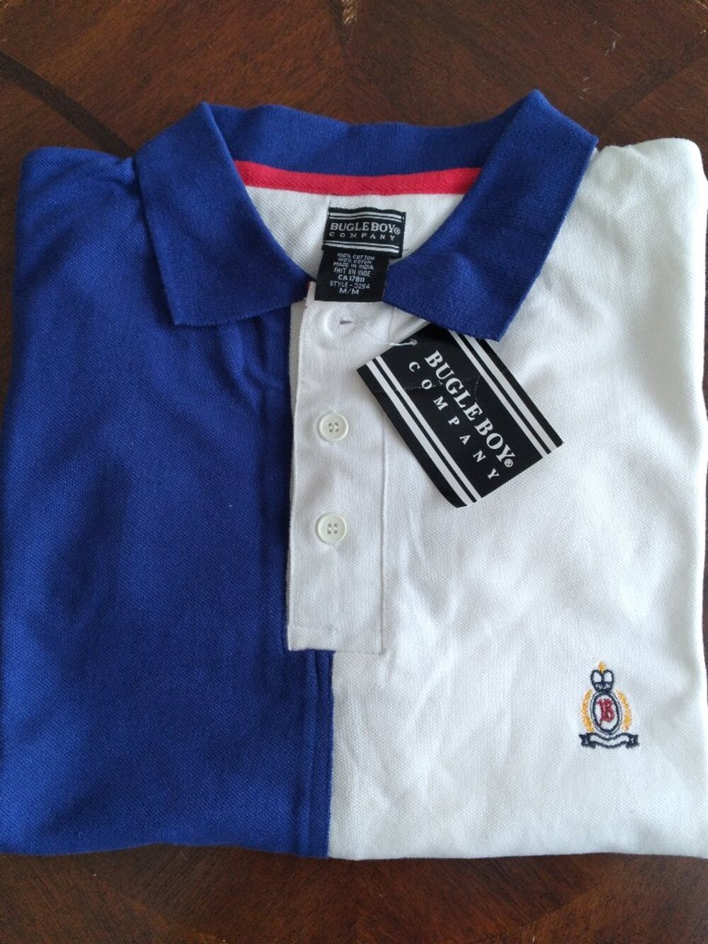 Classic Comfortable Top, Bugle Boy, Cotton, Size - M